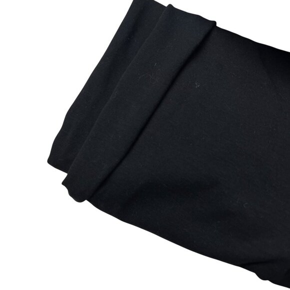 Eileen Fisher Knit Pull On Pants Black Business Office Career Travel Women’s L - Picture 10 of 10